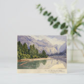 Aussicht im Yo-Semite-Tal Kalifornien Postkarte (Stehend Vorderseite)