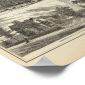 Aussicht in Maywood, Cook Landkreis, Illinois Poster (Ecke)