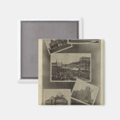 Aussicht, La Grande, Oregon Magnet (Vorderseite/Rückseite)