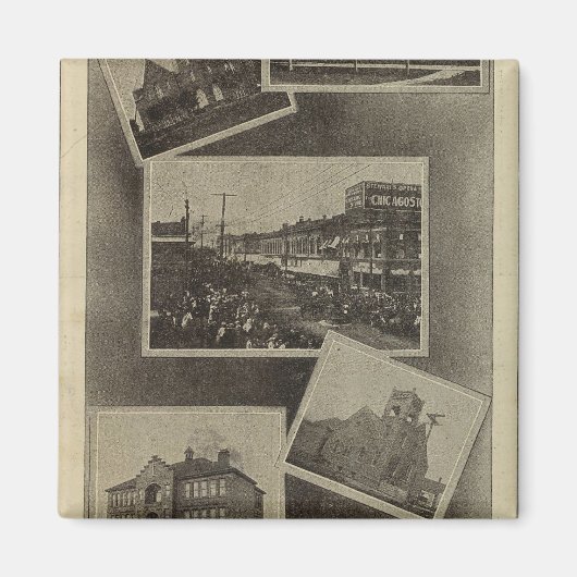 Aussicht, La Grande, Oregon Magnet (Vorne)