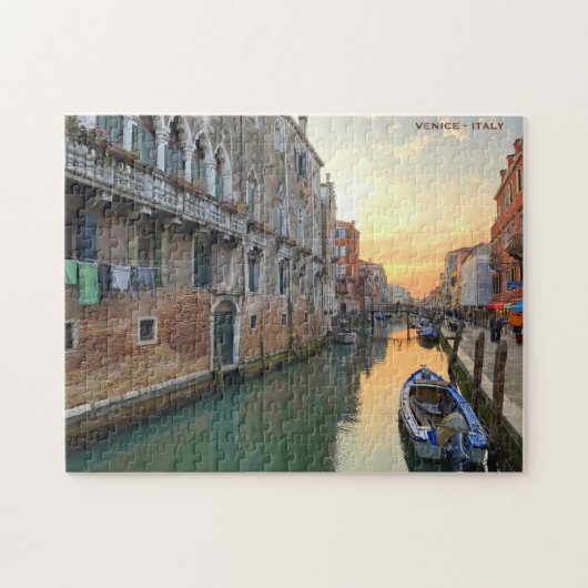 Aussicht nach Venedig Puzzle (Horizontal)