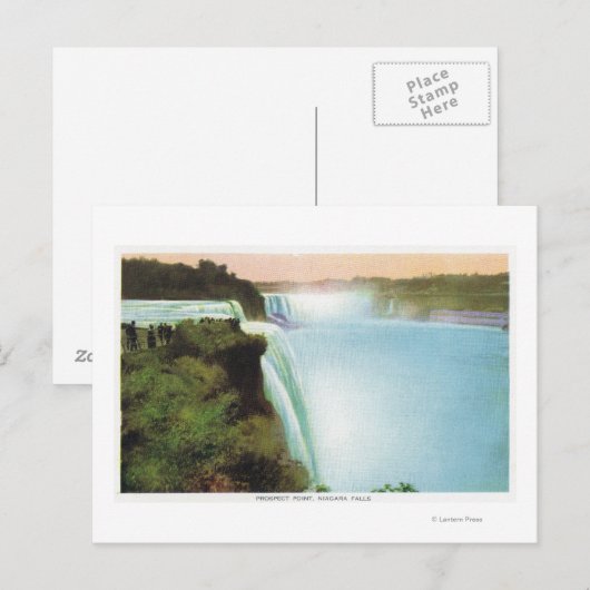 Aussicht Postkarte (Vorne/Hinten)