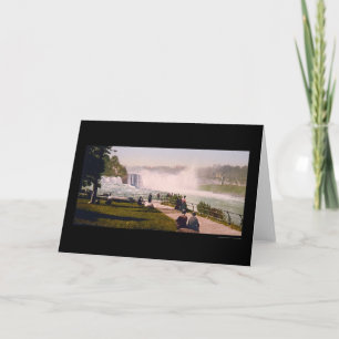 Aussicht-Punkt Niagara Falls 1901 Karte