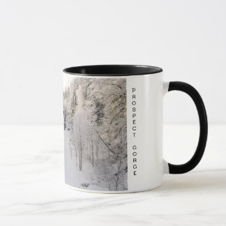 Aussicht-Schlucht im Winter Tasse