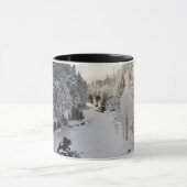 Aussicht-Schlucht im Winter Tasse (Zentrum)