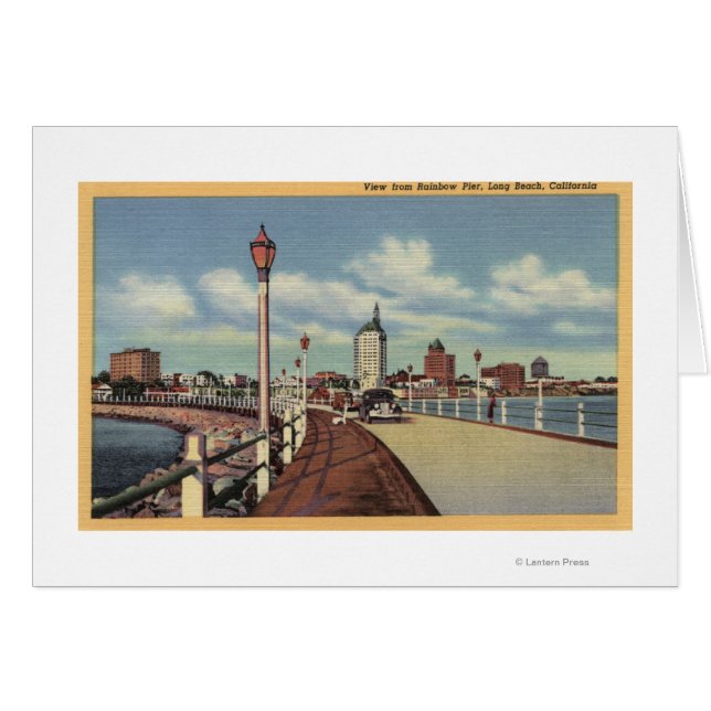 Aussicht Stadt vom Rainbow Pier (Vorderseite (Horizontal))