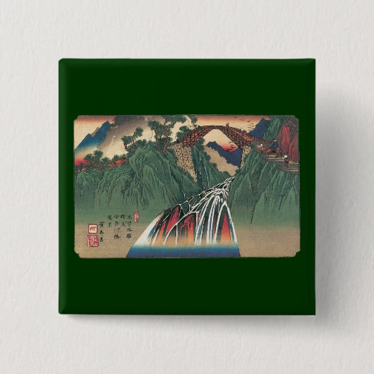 Aussicht über die Brücke über den Fluss Ina, Nojir Button (Vorderseite)