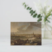 Aussicht über Potsdam von Brauhausberg, 1772 Postkarte (Stehend Vorderseite)