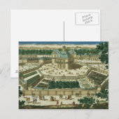 Aussicht und Aussicht auf den Salon de la Menageri Postkarte (Vorne/Hinten)