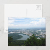 Aussicht vom Aussichtsberg 2 Postkarte (Vorne/Hinten)