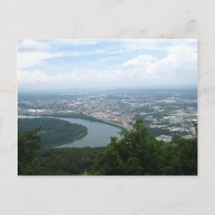 Aussicht vom Aussichtsberg 2 Postkarte