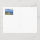 Aussicht vom Berg Solaro Atop Capri/Amalfi Küste,  Postkarte (Rückseite)