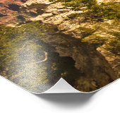 Aussicht vom Besucherzentrum Nord Rim - Grand Fotodruck (Ecke)