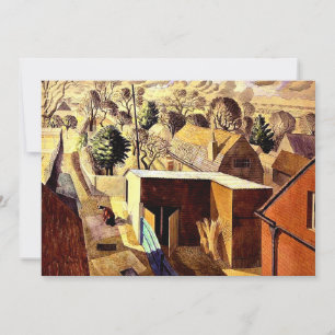 Aussicht vom Brick House, Great Bardfield, Karte