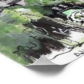 Aussicht vom Bryant Park NYC Poster (Ecke)