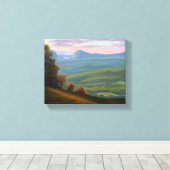 Aussicht vom Burke Mountain Vermont Leinwanddruck (Insitu (Holzboden))