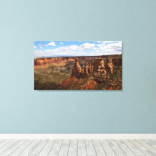 Aussicht vom Canyon Rim Trail Centro Cattedrale S. Leinwanddruck (Insitu (Holzboden))