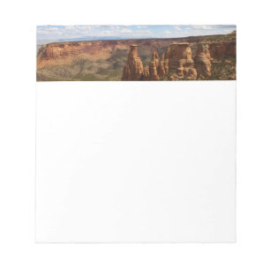 Aussicht vom Canyon Rim Trail Centro Cattedrale S. Notizblock