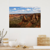 Aussicht vom Canyon Rim Trail Centro Cattedrale S. Poster (Küche)