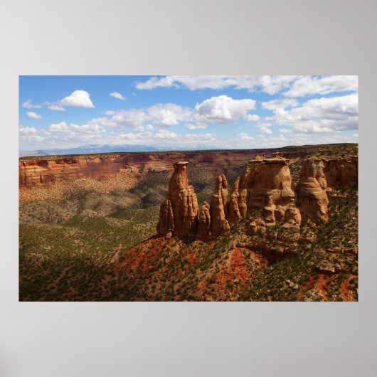 Aussicht vom Canyon Rim Trail Centro Cattedrale S. Poster (Vorne)