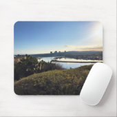 Aussicht vom Castaways Park, Newport Beach, CA, Mousepad (Mit Mouse)