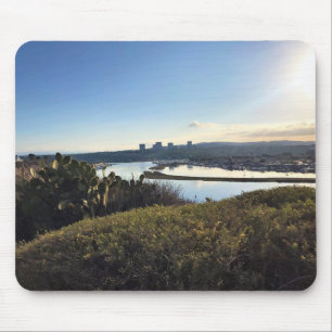 Aussicht vom Castaways Park, Newport Beach, CA, Mousepad
