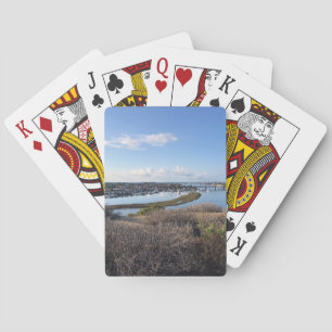 Aussicht vom Castaways Park, Newport Beach, CA, Spielkarten