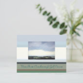 Aussicht vom Crowborough Golfplatz Postkarte (Stehend Vorderseite)