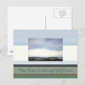 Aussicht vom Crowborough Golfplatz Postkarte (Vorne/Hinten)