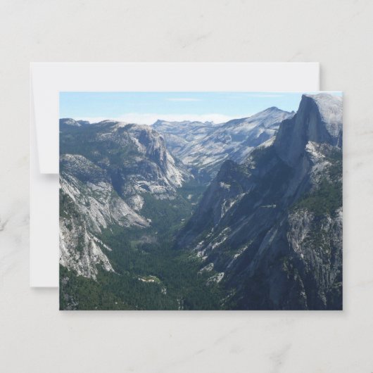 Aussicht vom Glacier Point auf den Yosemite Nation (Vorderseite)
