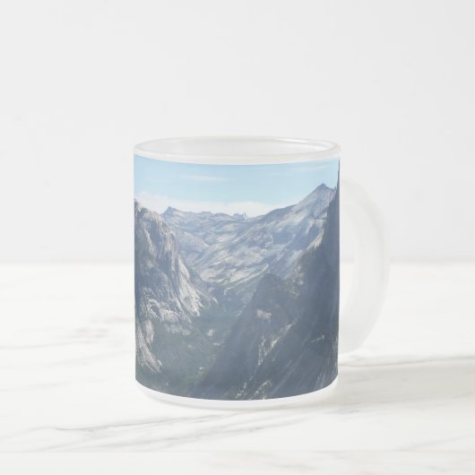 Aussicht vom Glacier Point auf den Yosemite Nation Mattglastasse (VorderseiteRechts)