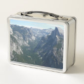 Aussicht vom Glacier Point auf den Yosemite Nation Metall Brotdose (Rückseite)