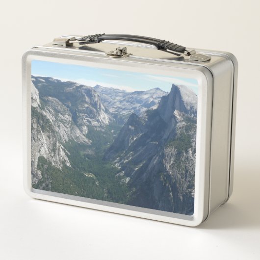 Aussicht vom Glacier Point auf den Yosemite Nation Metall Brotdose (Vorderseite)