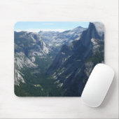 Aussicht vom Glacier Point auf den Yosemite Nation Mousepad (Mit Mouse)
