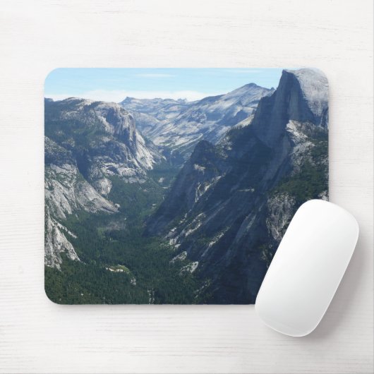 Aussicht vom Glacier Point auf den Yosemite Nation Mousepad (Mit Mouse)