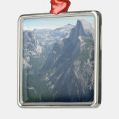 Aussicht vom Glacier Point auf den Yosemite Nation Ornament Aus Metall (Links)