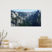 Aussicht vom Glacier Point auf den Yosemite Nation Poster (Küche)