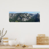 Aussicht vom Glacier Point auf den Yosemite Nation Poster (Küche)