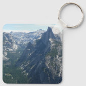Aussicht vom Glacier Point auf den Yosemite Nation Schlüsselanhänger (Rückseite)