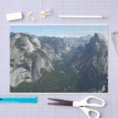 Aussicht vom Glacier Point auf den Yosemite Nation Seidenpapier (Handwerk)