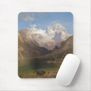 Aussicht vom Gosauer See zum Dachstein Mousepad