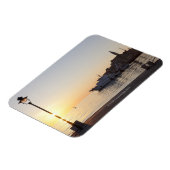 Aussicht vom Hafen von Rovinj, Kroatien, bei Sonne Magnet (Linke Seite)