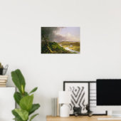 Aussicht vom Holyoke-Berg, Northampton, Poster (Heimbüro)