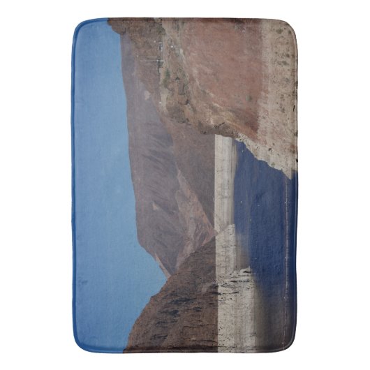 Aussicht vom Hoover Dam 2016. Badematte (Vorderseite Vertikal)
