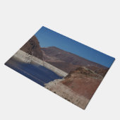 Aussicht vom Hoover Dam 2016. Fußmatte (Schrägansicht)