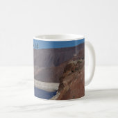 Aussicht vom Hoover-Staudamm 2016 Kaffeetasse (VorderseiteRechts)
