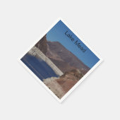 Aussicht vom Hoover-Staudamm 2016 Serviette (Ecke)