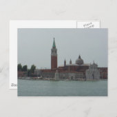 Aussicht vom Inside Doges Palace, Venedig 3 Postkarte (Vorne/Hinten)