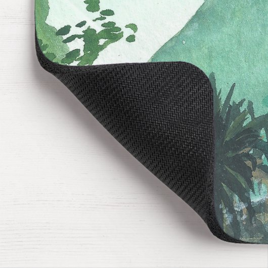 Aussicht vom Kee'e Beach Mousepad (Ecke)