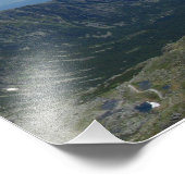 Aussicht vom Koprowa Pass, Tatra Fotodruck (Ecke)